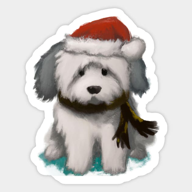 Cute Havanese Drawing Sticker by Play Zoo